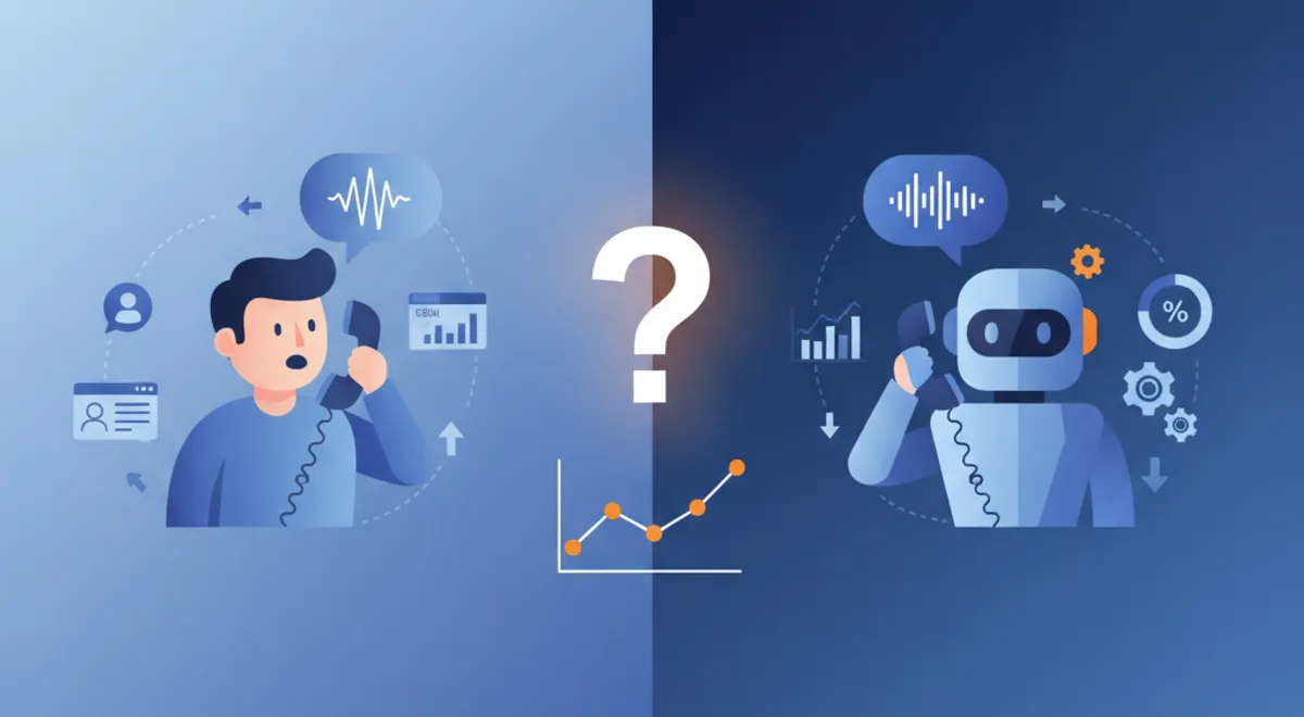 Voces naturales vs. robots