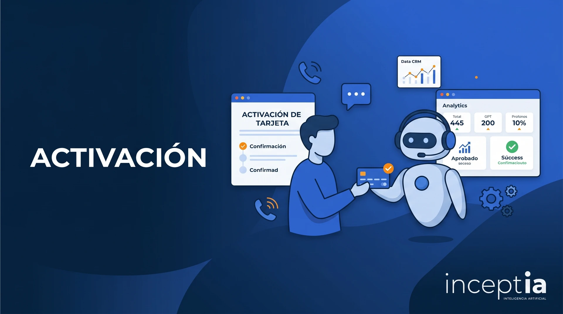 Voicebot para activación de tarjeta