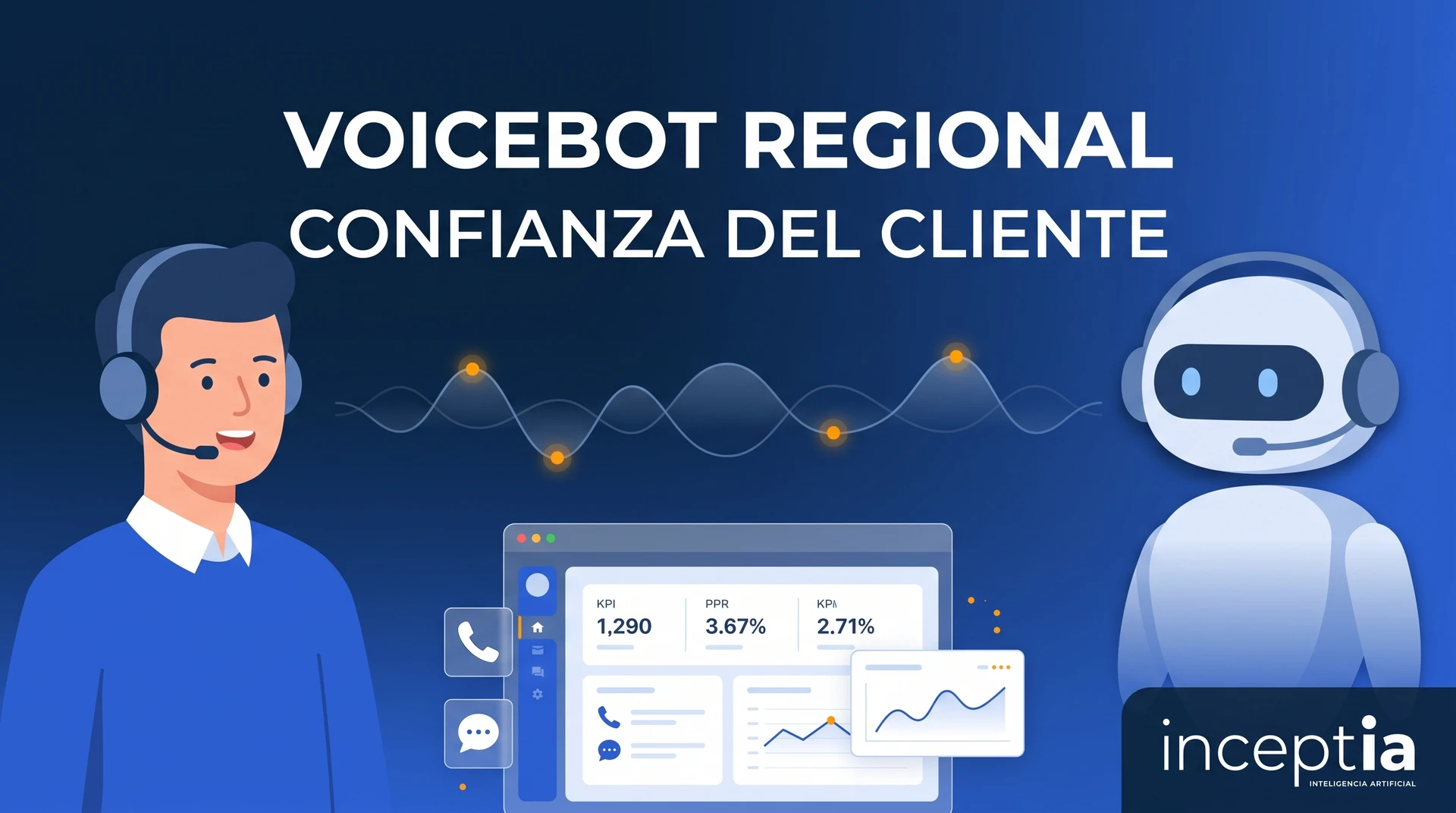 Portada del artículo sobre los voicebots y su impacto en la confianza del cliente según acentos regionales.